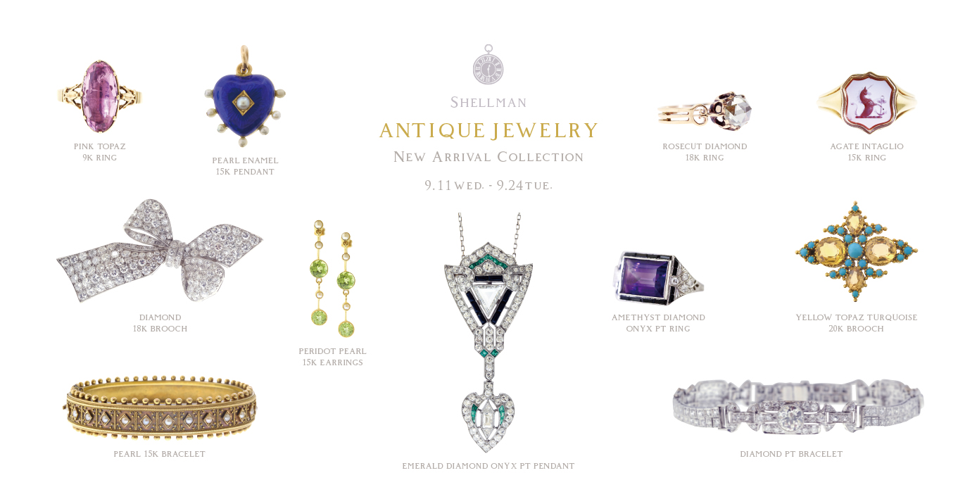 ANTIQUE JEWELRY NEW ARRIVAL COLLECTION